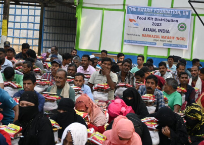 Food Kit Distribution 2023 - The Ma'arif Foundation UK